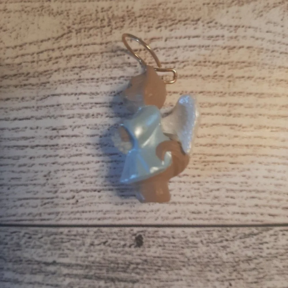 93 Mini Natures Angels Cat Ornament Hallmark Miniature Kitten #4 in Series Boxed